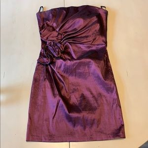 Purple formal dress